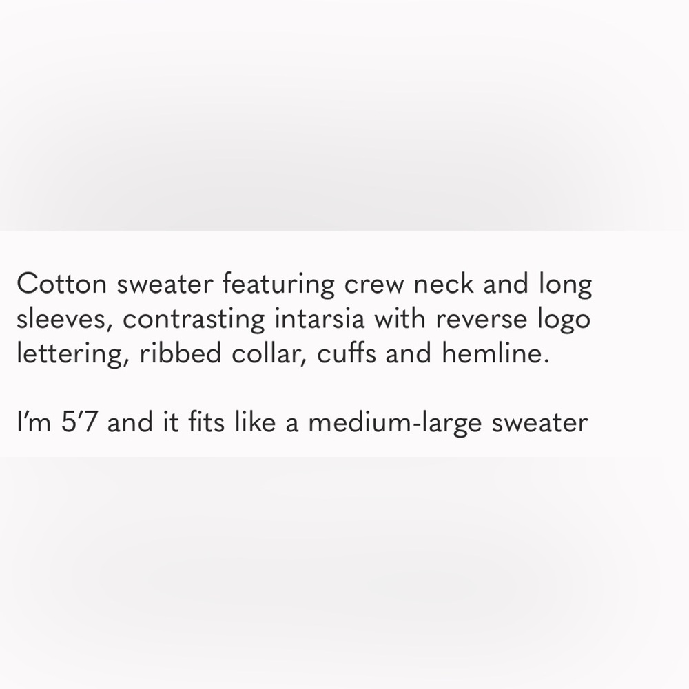Givenchy | Intarsia Reverse Logo Knit Sweater - Picture 9 of 9